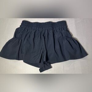 Love Tree Black Athletic Shorts Women M Layered Running Gym